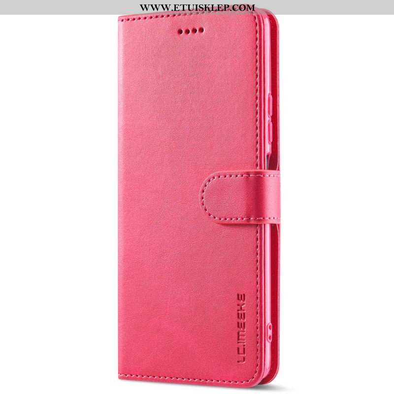 Etui Folio do Xiaomi Redmi Note 11 / 11S Lc.imeeke Efekt Skóry